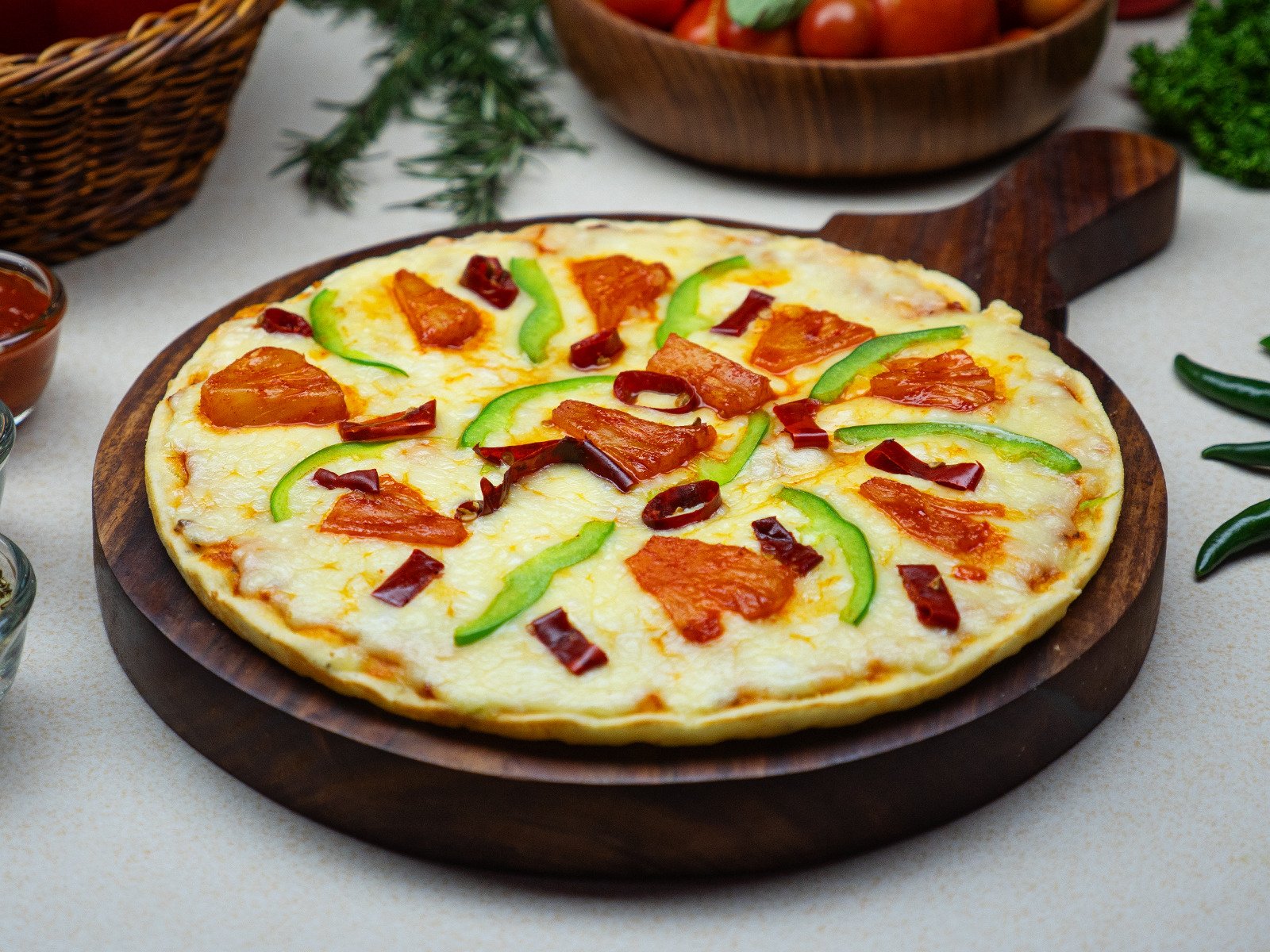 Hawaiian Pizza                                              